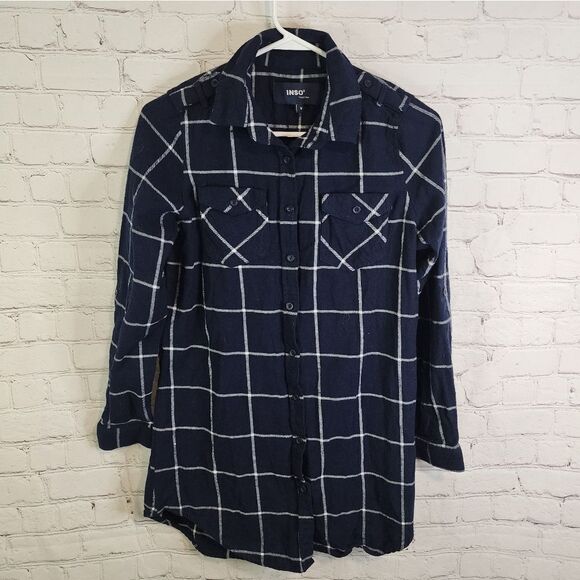 Men's Inso Collection longsleeve button-down shirt, size Medium - Picture 1 of 3